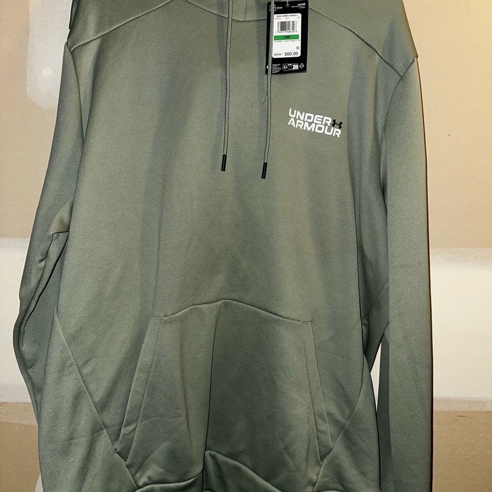 Under Armour Olive Green Hoodie